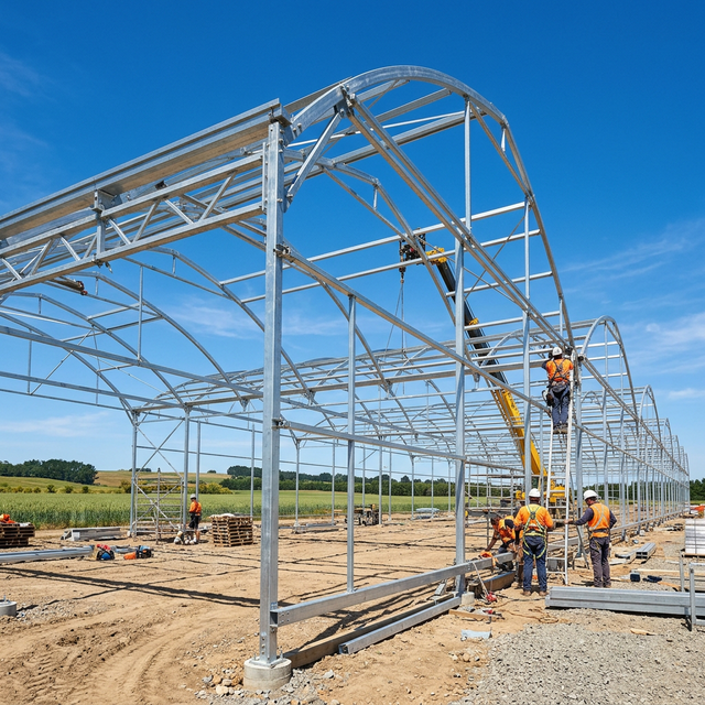 Tarimsal Sera Konstruksiyonu